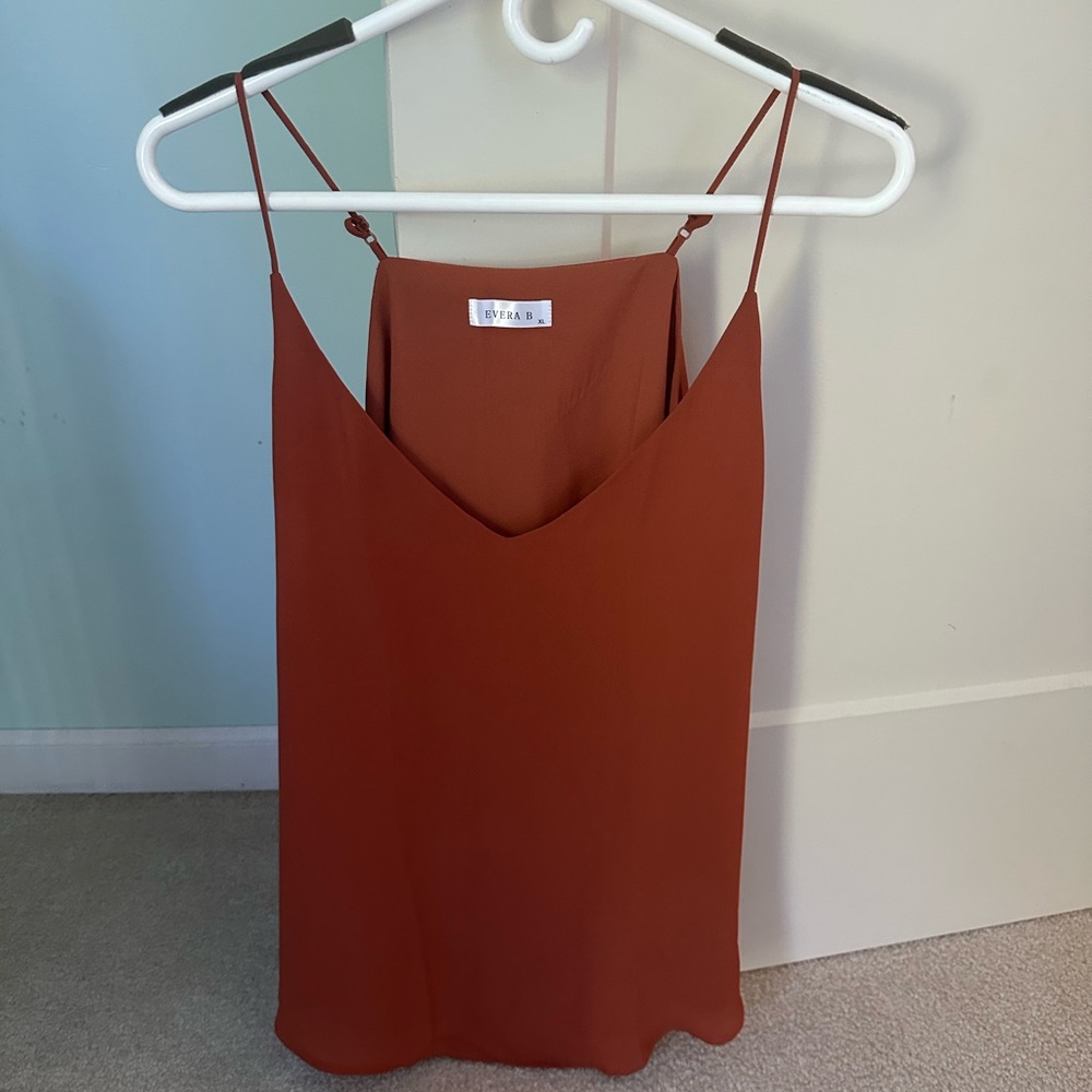 Rust colored Tank